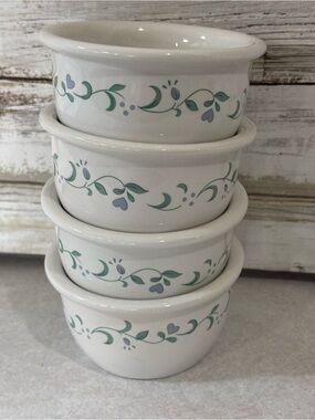 Set of 4 Corelle Coordinates Ramekins CALLAWAY IVY